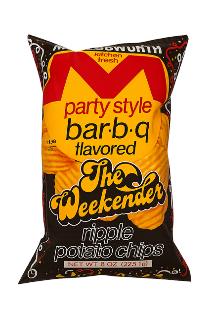 Middleswarth Potato Chips 3 Day Weekender Pack - Party Style BBQ