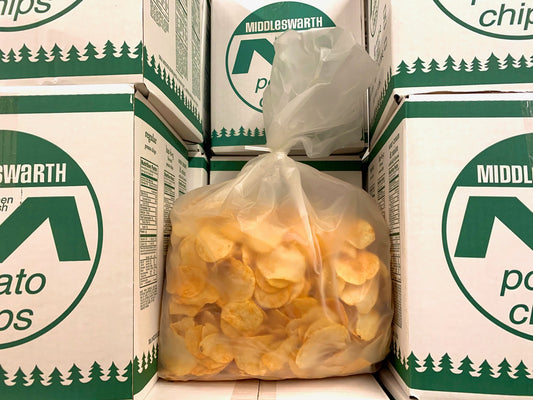 Middleswarth Chips 3lb Bulk Box - Plain