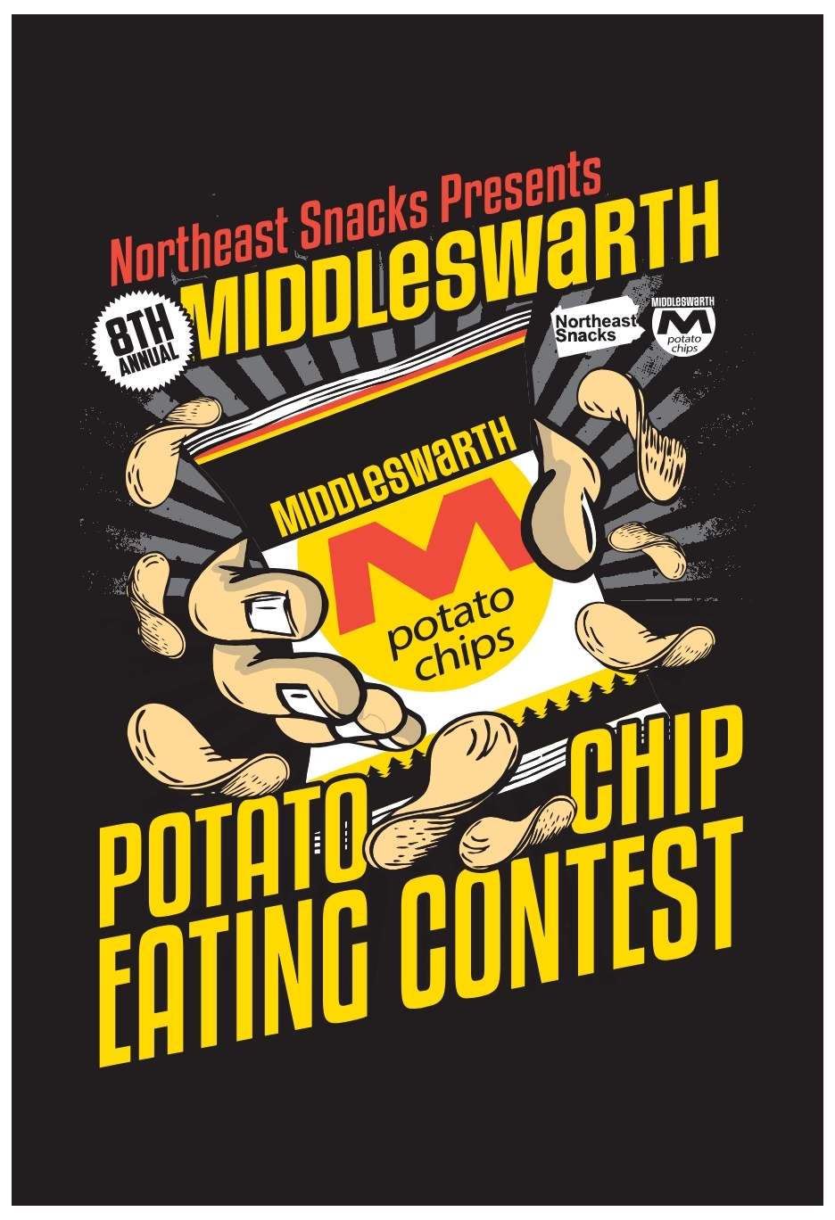 2023 Middleswarth Potato Chip Eating Contest Participant Entry