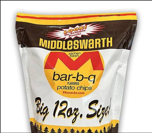 Middleswarth BBQ 12oz Re-Sealable Bags - 3 Pack