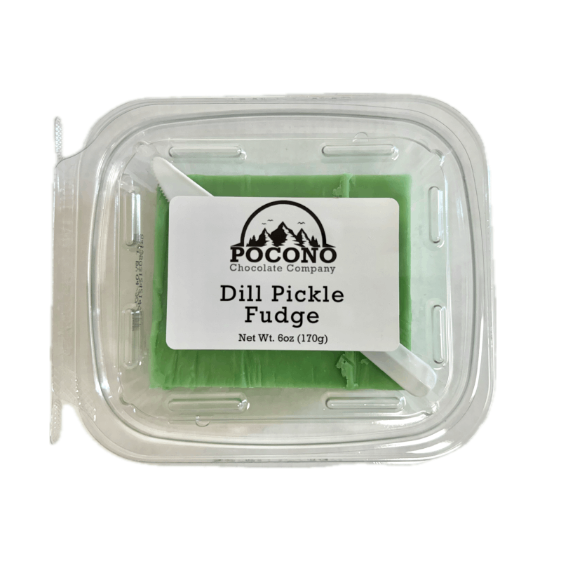 Pocono Chocolate Co. Dill Pickle Fudge - 6oz tub