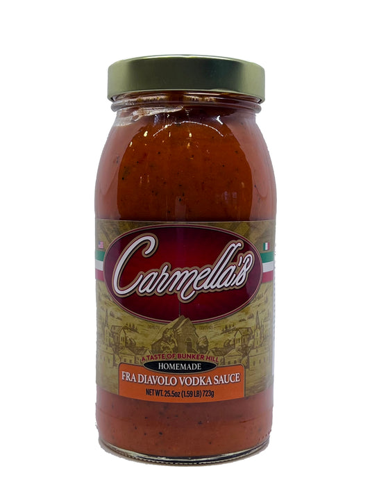 Carmella's Homemade Pasta Sauce - Fra Diavolo Vodka Sauce - 2 Pack