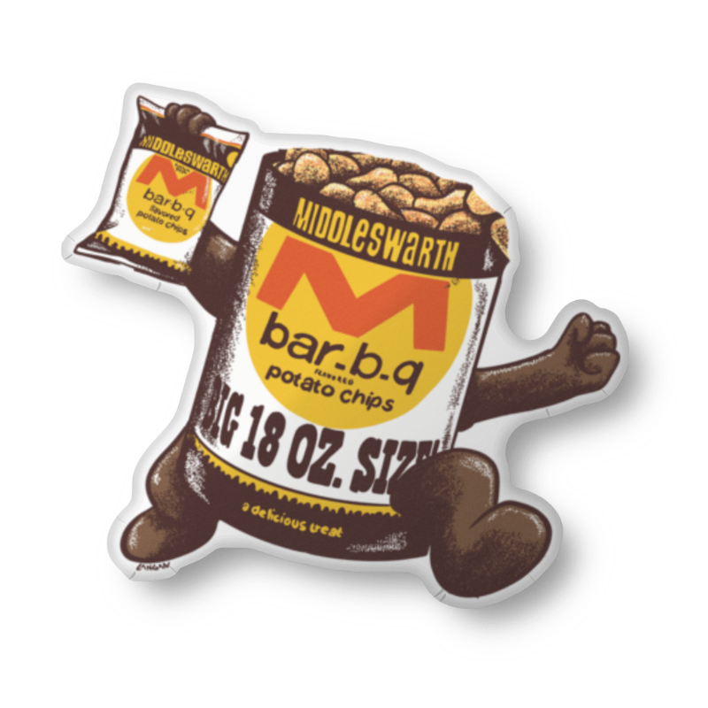 Retro Barrel Buddy Plush Pillow