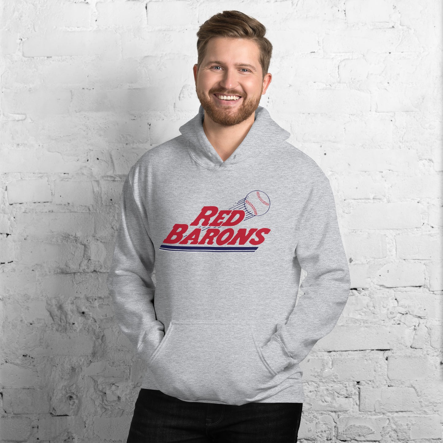 Red Barons Retro Hoodie