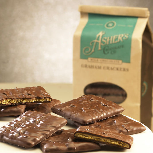 Asher’s Milk Chocolate Covered Graham Cracker Bag