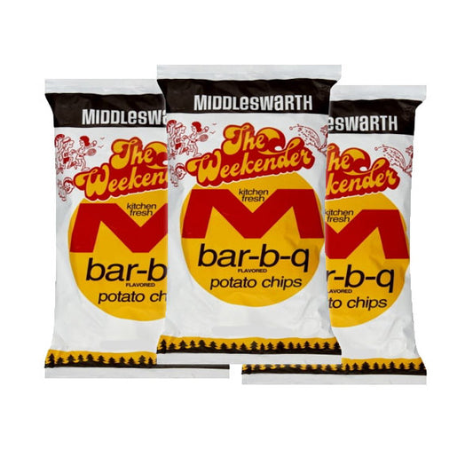 Middleswarth Potato Chips 3 Day Weekender Pack - BBQ