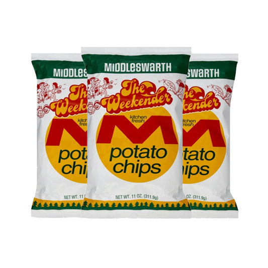 Middleswarth Potato Chips 3 Day Weekender Pack - Plain
